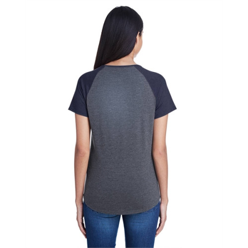 Anvil Ladies' Tri-Blend Raglan T-Shirt