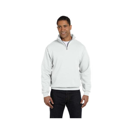 Adult NuBlend® Quarter-Zip Cadet Collar Sweatshirt