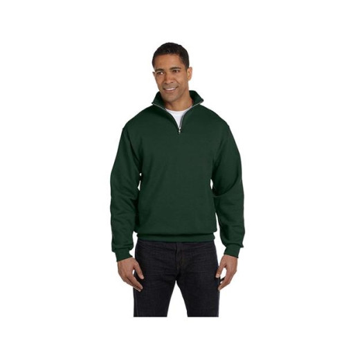 Adult NuBlend® Quarter-Zip Cadet Collar Sweatshirt
