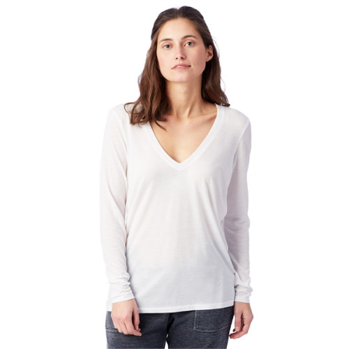 Alternative Ladies Deep V-Neck T-Shirt