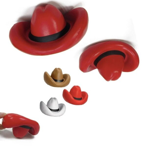 Cowboy Hat Stress Reliever Ball