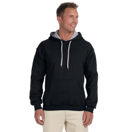 Gildan Adult Heavy Blend™ 50/50 Contrast Hooded Sweatshirt