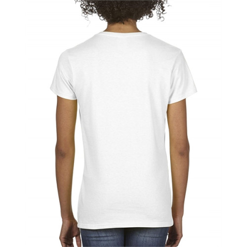 Ladies' Midweight V-Neck T-Shirt