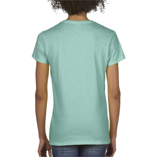 Ladies' Midweight V-Neck T-Shirt