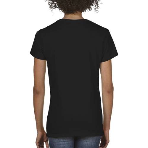 Ladies' Midweight V-Neck T-Shirt