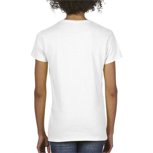 Ladies' Midweight V-Neck T-Shirt