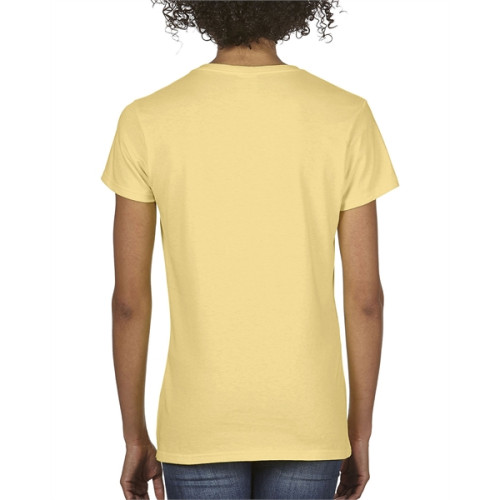 Ladies' Midweight V-Neck T-Shirt