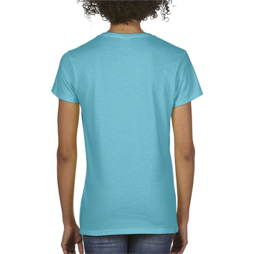 Ladies' Midweight V-Neck T-Shirt