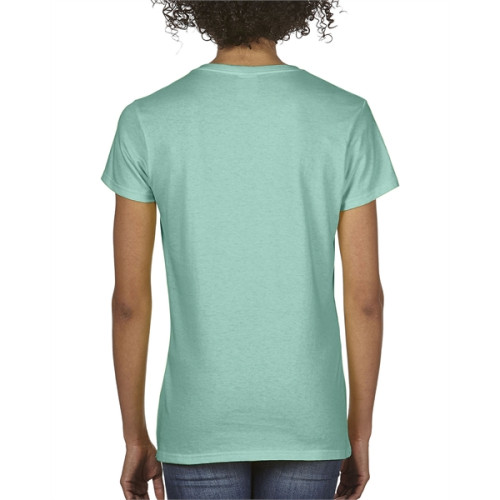 Ladies' Midweight V-Neck T-Shirt