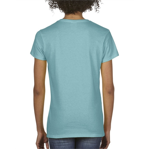 Ladies' Midweight V-Neck T-Shirt