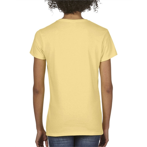 Ladies' Midweight V-Neck T-Shirt