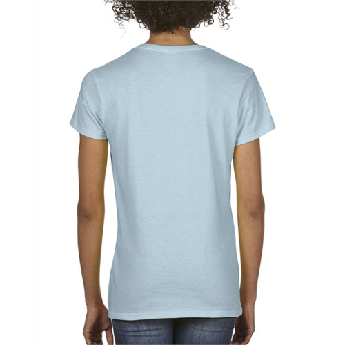 Ladies' Midweight V-Neck T-Shirt