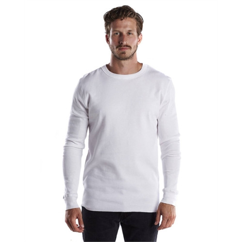 US Blanks Men's 5.8 oz. Long-Sleeve Thermal Crewneck