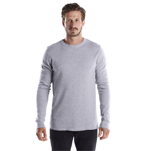 US Blanks Men's 5.8 oz. Long-Sleeve Thermal Crewneck