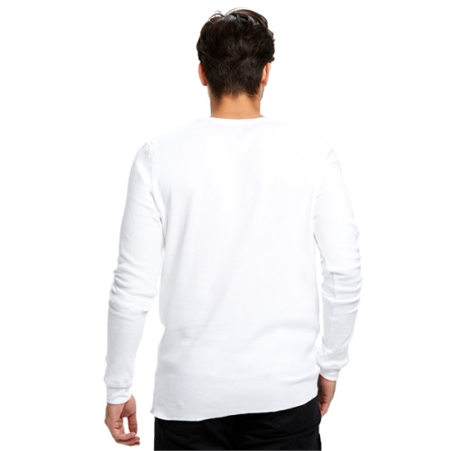 US Blanks Men's 5.8 oz. Long-Sleeve Thermal Crewneck