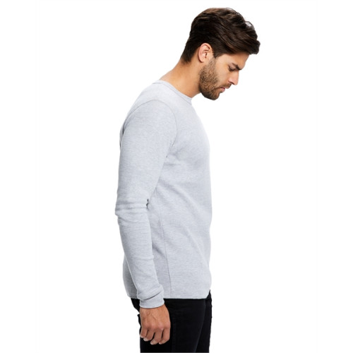 US Blanks Men's 5.8 oz. Long-Sleeve Thermal Crewneck