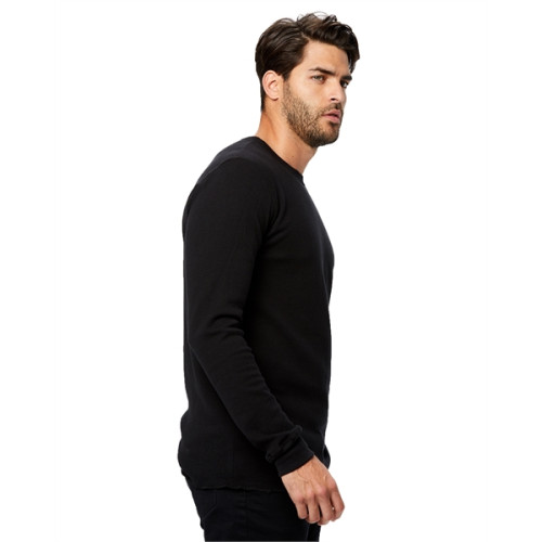 US Blanks Men's 5.8 oz. Long-Sleeve Thermal Crewneck