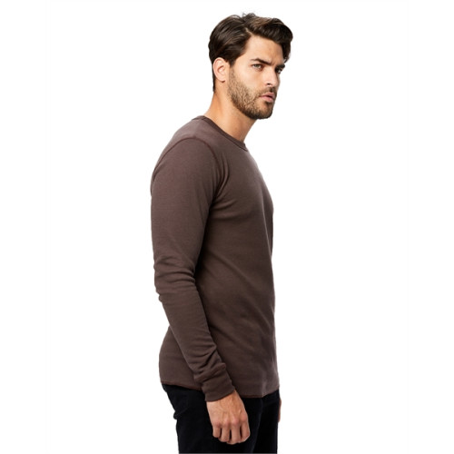 US Blanks Men's 5.8 oz. Long-Sleeve Thermal Crewneck