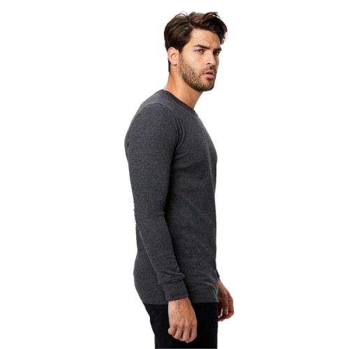 US Blanks Men's 5.8 oz. Long-Sleeve Thermal Crewneck