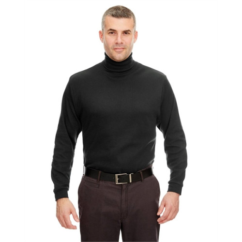 Adult Egyptian Interlock Long-Sleeve Turtleneck