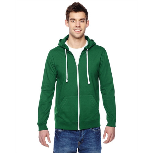 Adult Sofspun® Jersey Full-Zip Hooded Sweatshirt