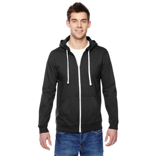 Adult Sofspun® Jersey Full-Zip Hooded Sweatshirt