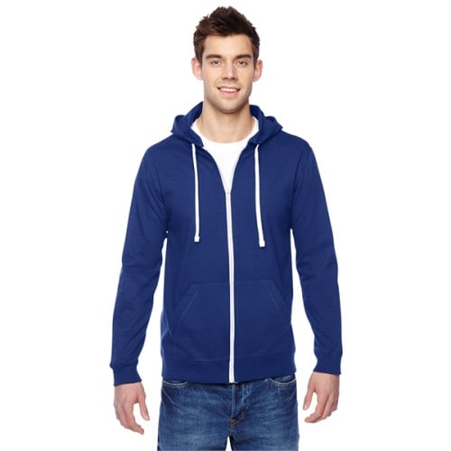Adult Sofspun® Jersey Full-Zip Hooded Sweatshirt