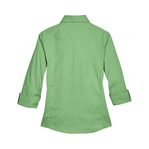 Ladies' Perfect Fit™ 3/4-Sleeve Stretch Poplin Blouse