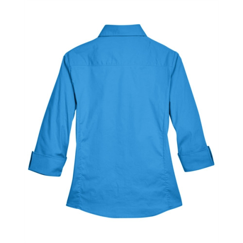 Ladies' Perfect Fit™ 3/4-Sleeve Stretch Poplin Blouse