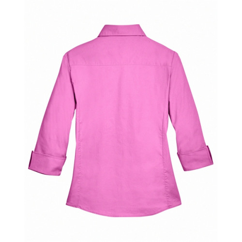 Ladies' Perfect Fit™ 3/4-Sleeve Stretch Poplin Blouse