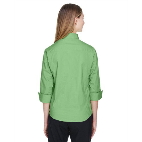 Ladies' Perfect Fit™ 3/4-Sleeve Stretch Poplin Blouse
