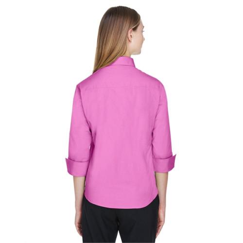 Ladies' Perfect Fit™ 3/4-Sleeve Stretch Poplin Blouse