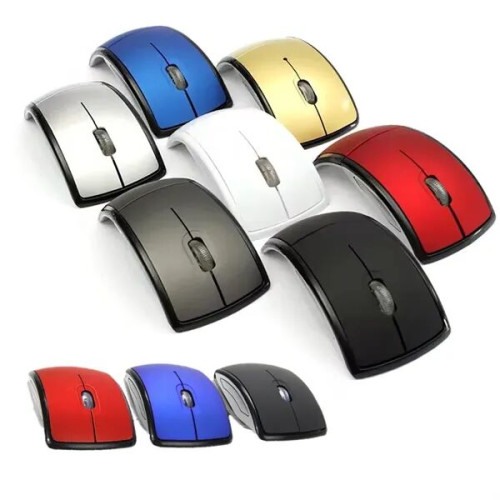 Foldable Wireless Mouse, Folding 2.4G