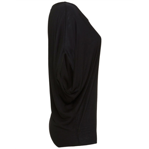 Ladies' Flowy Draped Sleeve Dolman T-Shirt