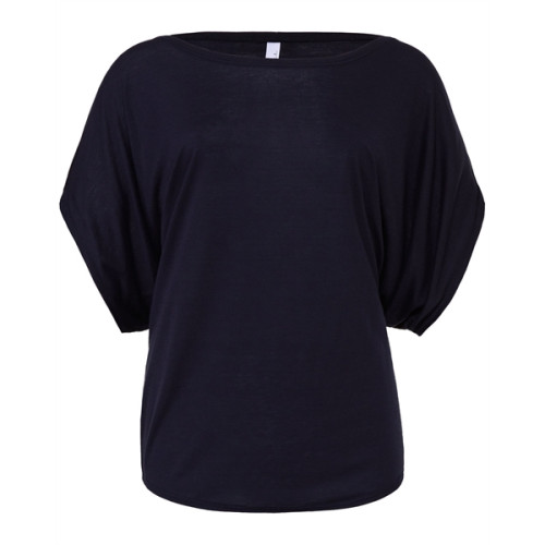 Ladies' Flowy Draped Sleeve Dolman T-Shirt