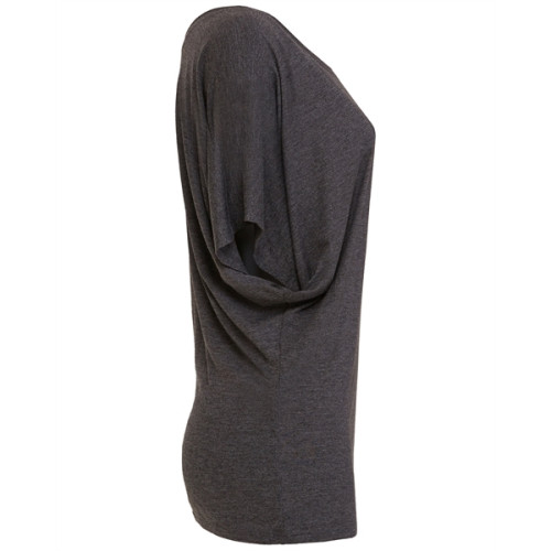 Ladies' Flowy Draped Sleeve Dolman T-Shirt