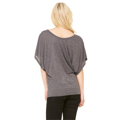 Ladies' Flowy Draped Sleeve Dolman T-Shirt
