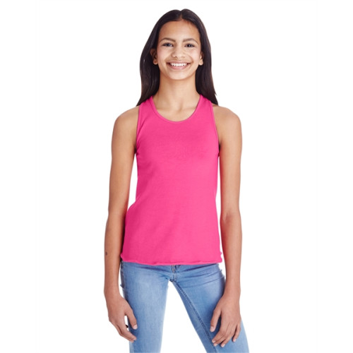 LAT Girls' Relaxed Racerback Tank