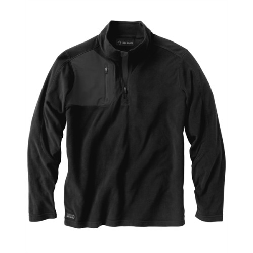 DRI DUCK Men's 100% Polyester Nano Fleece TM 1/4 Zip Inte...