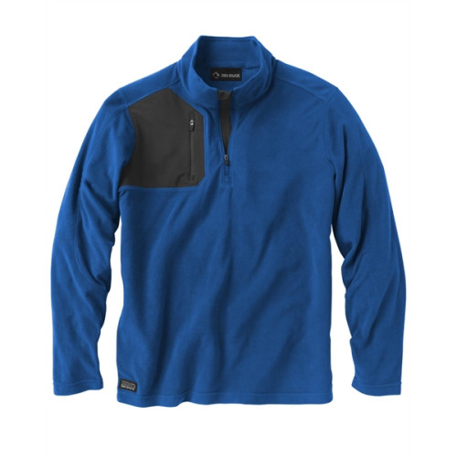 DRI DUCK Men's 100% Polyester Nano Fleece TM 1/4 Zip Inte...