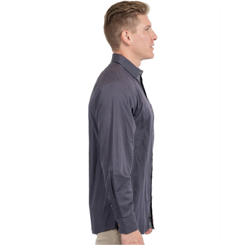 Men's Peached Poplin Woven Shirt