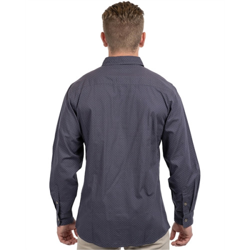 Men's Peached Poplin Woven Shirt