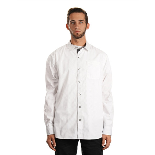 Men's Peached Poplin Woven Shirt